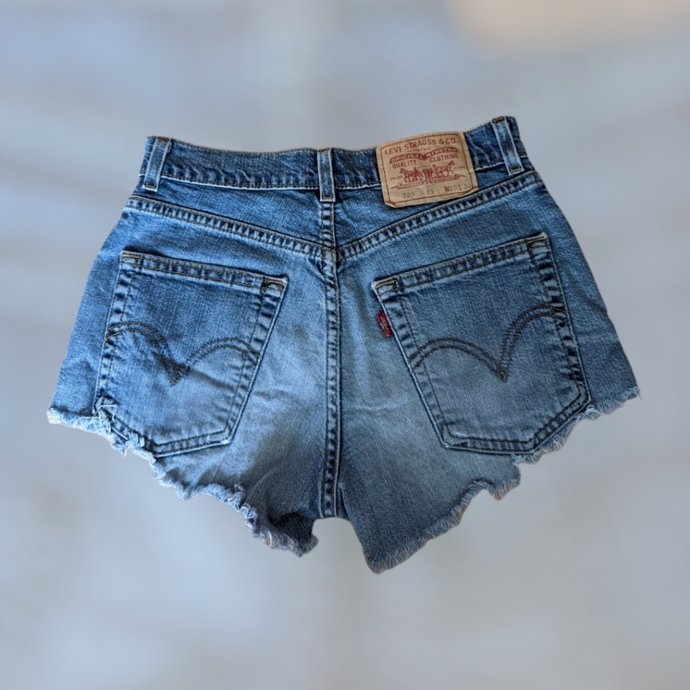 Levi's Denim Distressed Shorts - Picture 2 of 3